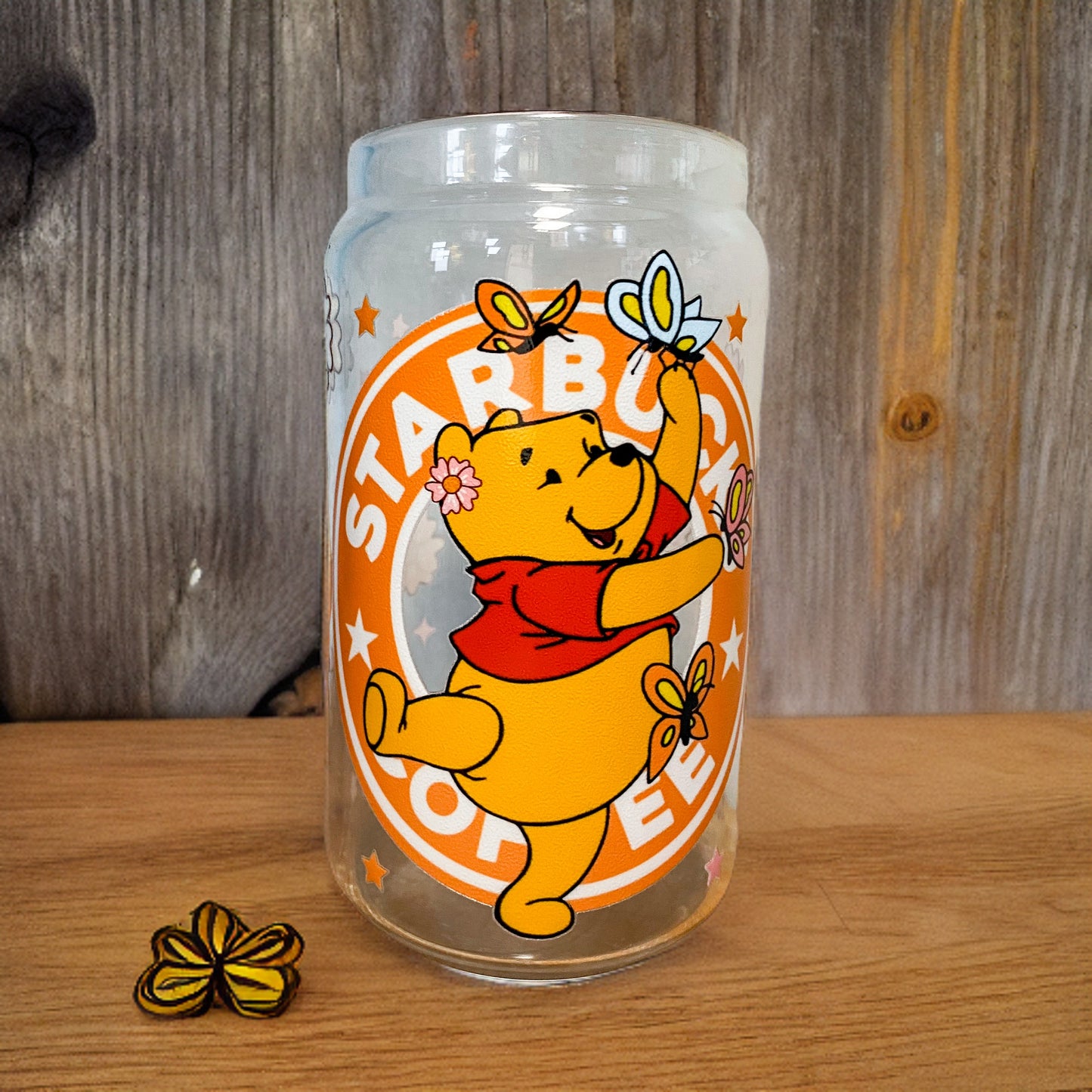 Braver Than You Believe 16 Ounce Glass Cup + Lid and Straw