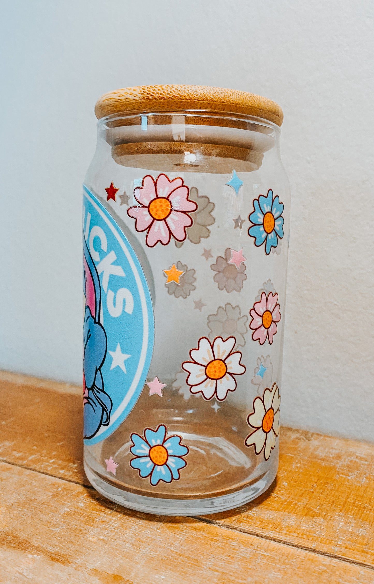 Thank's for Noticin' Me 16 Ounce Glass