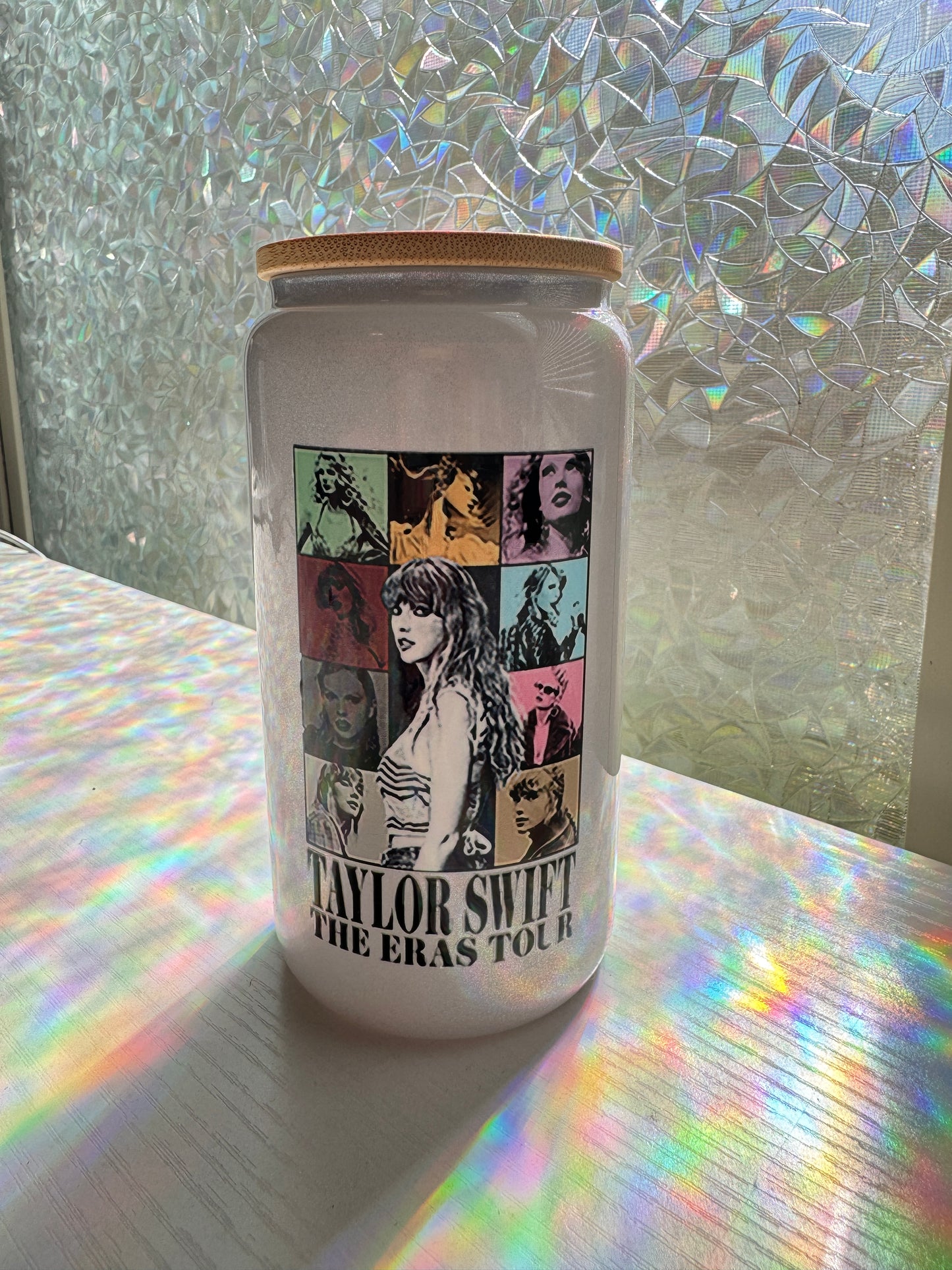 TS Eras Tour 16 Ounce Glass Cup