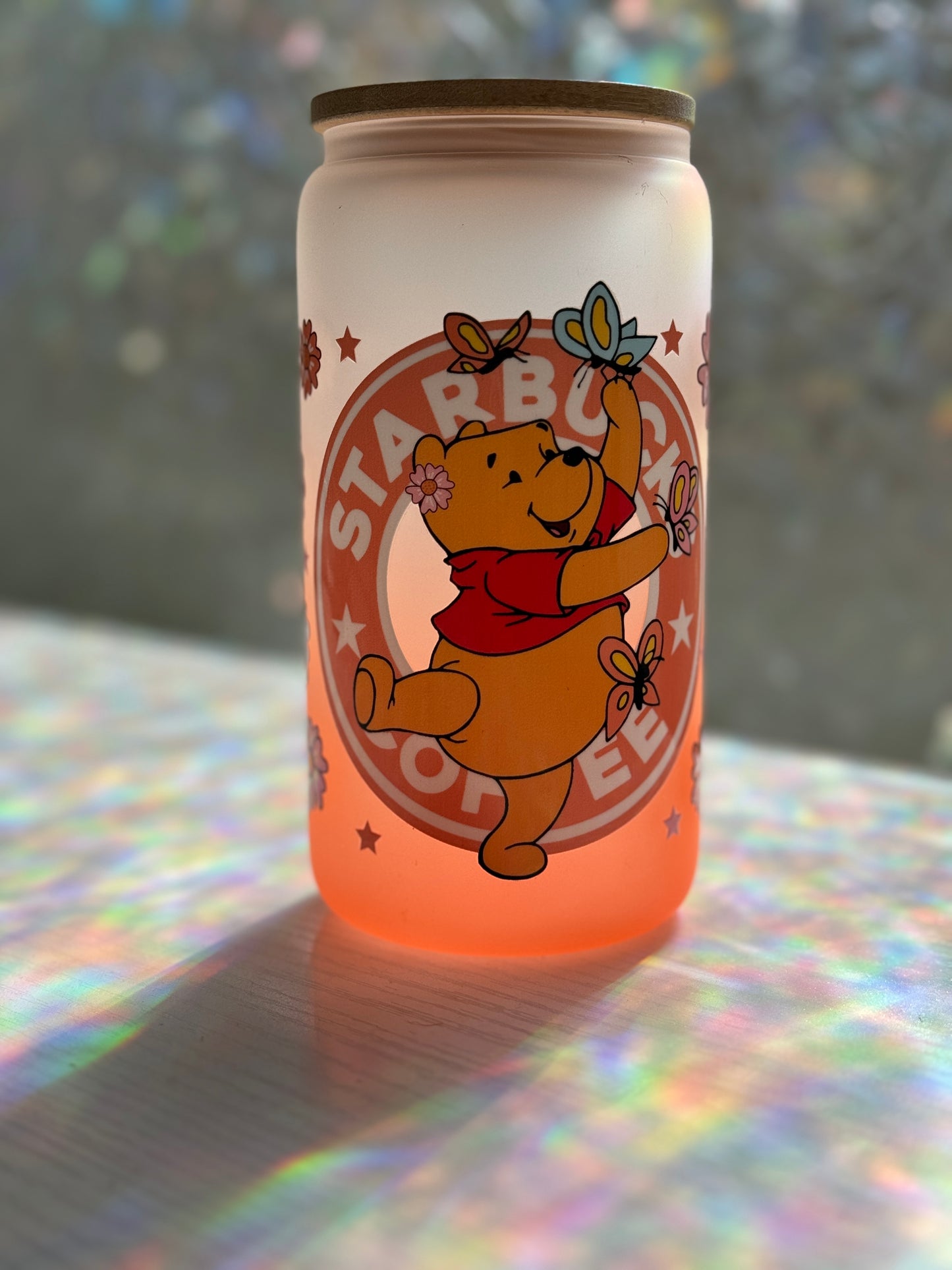 Braver Than You Believe 16 Ounce Glass Cup + Lid and Straw