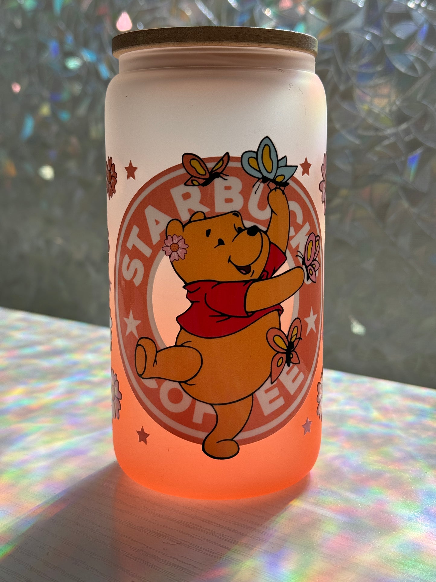 Braver Than You Believe 16 Ounce Glass Cup + Lid and Straw