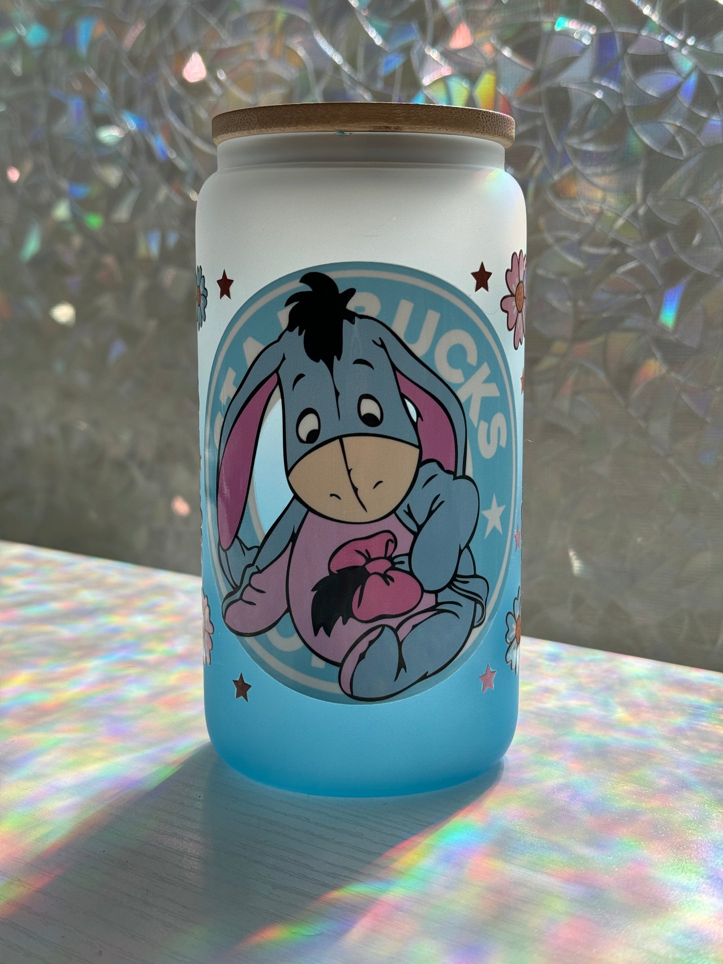 Thank's for Noticin' Me 16 Ounce Glass