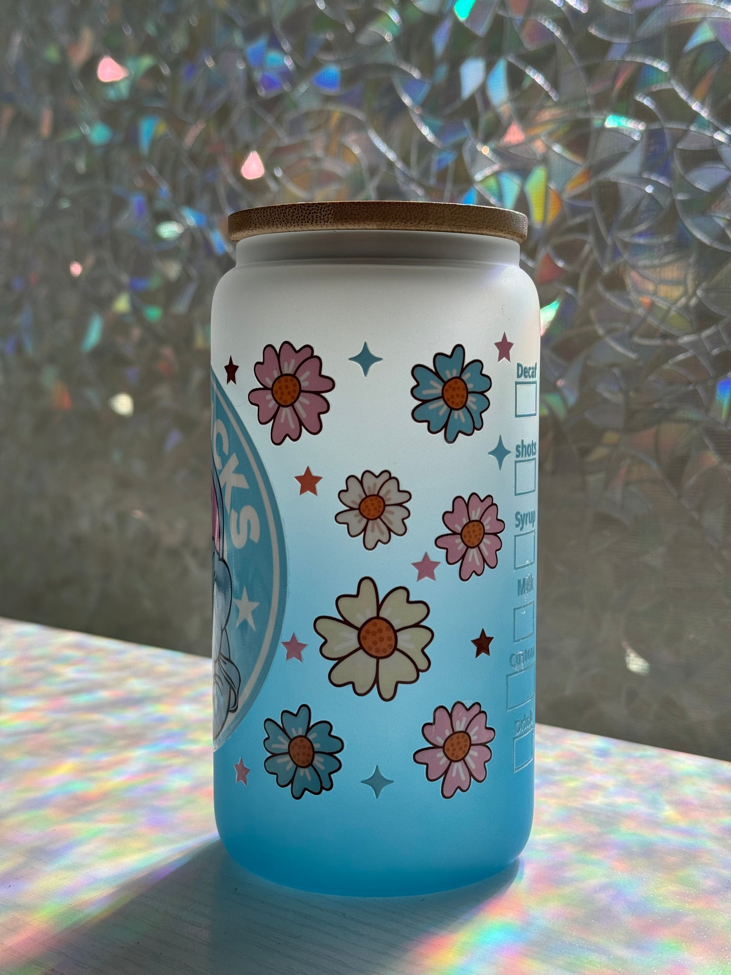Thank's for Noticin' Me 16 Ounce Glass