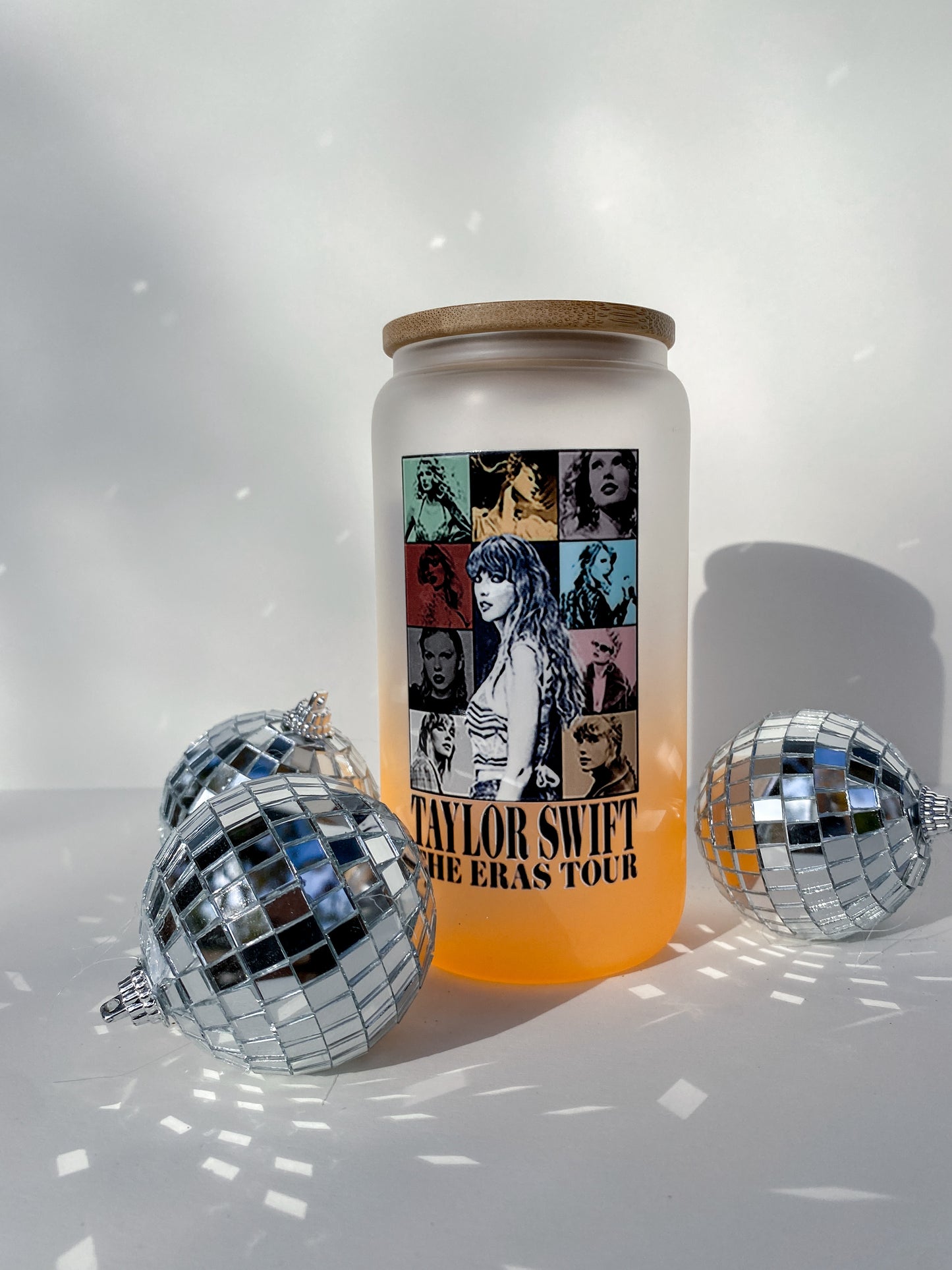 TS Eras Tour 16 Ounce Glass Cup