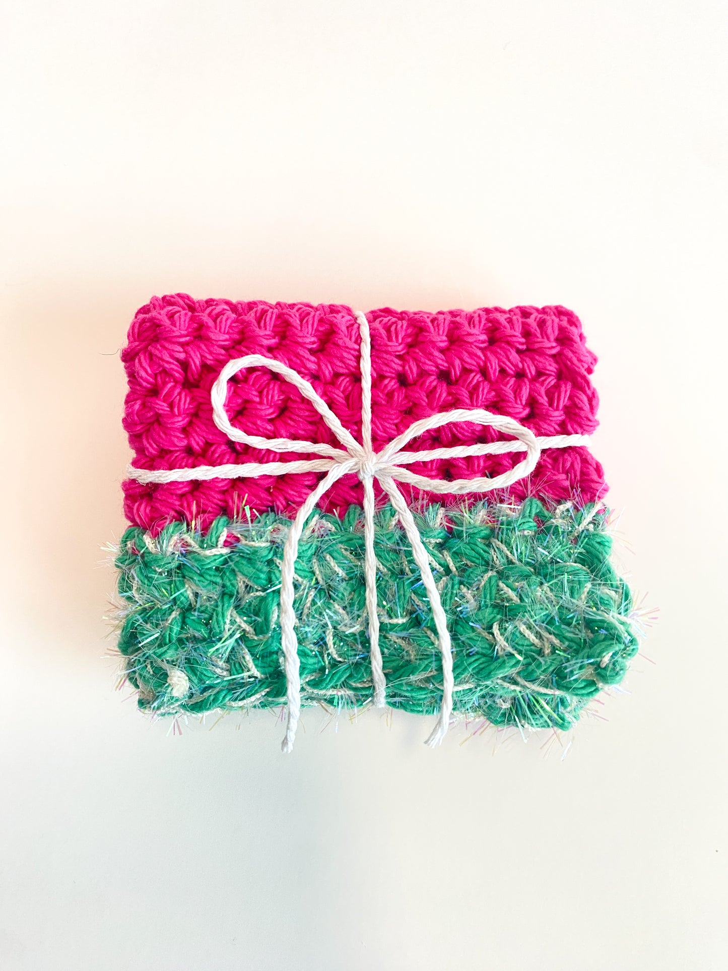 Watermelon Scrubby Washcloth Single