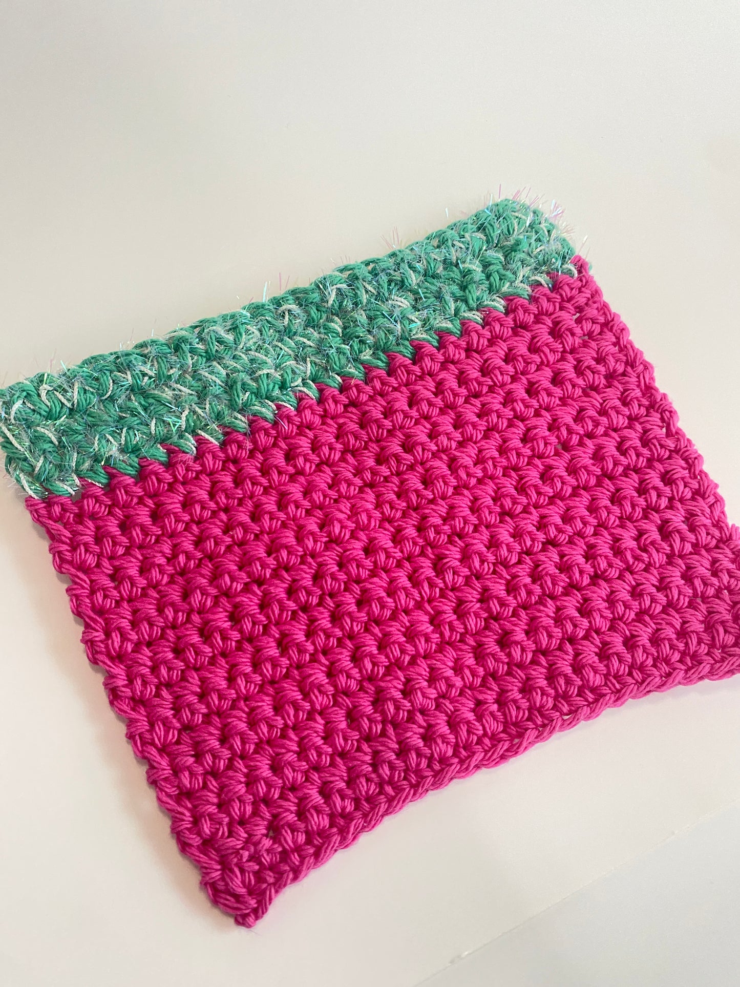 Watermelon Scrubby Washcloth Single