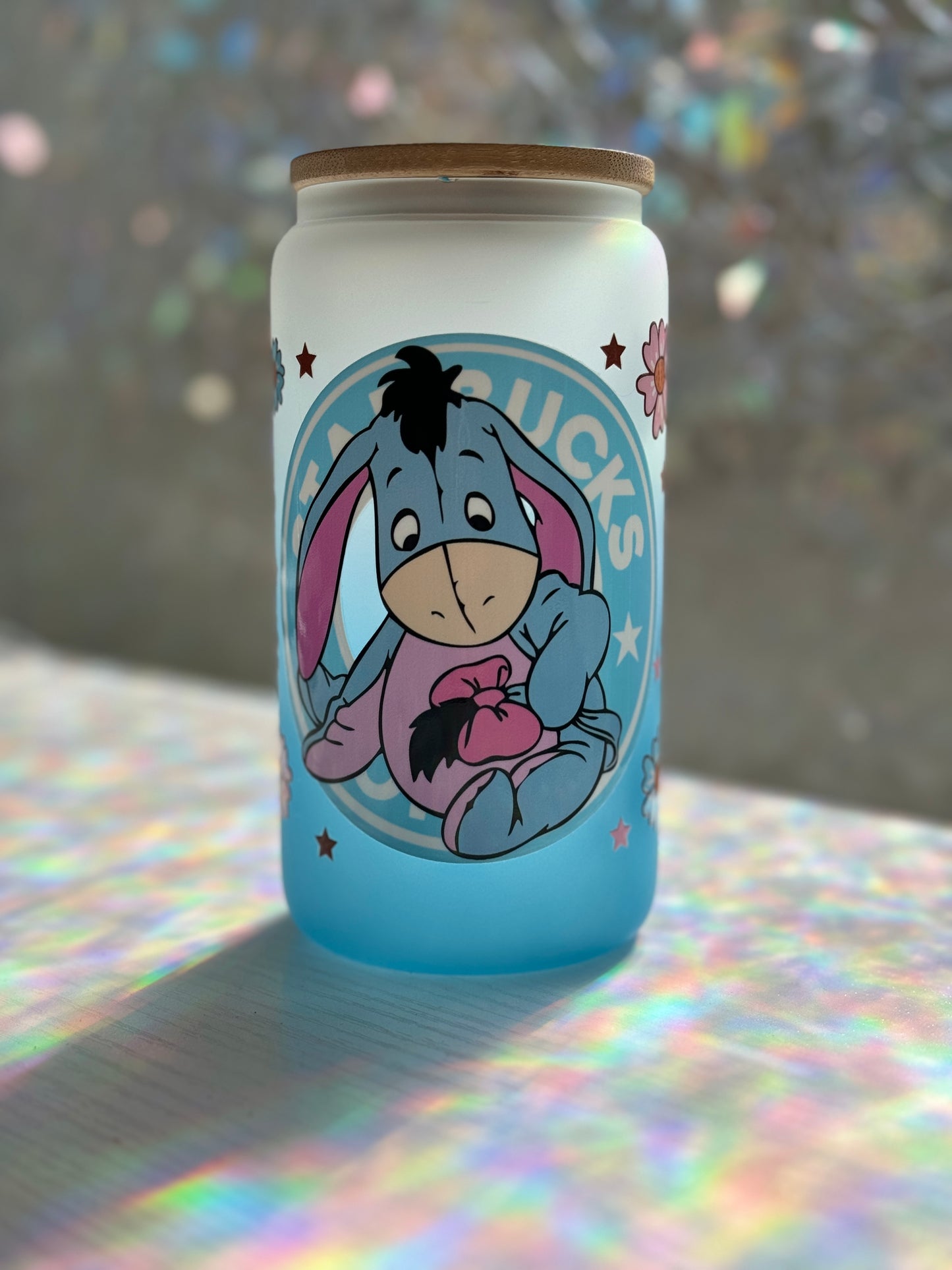 Thank's for Noticin' Me 16 Ounce Glass