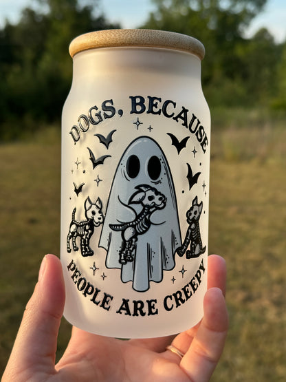 Doggone Ghost Glass 16 Ounce