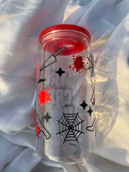 True Crime Junkie 16 Ounce Acrylic Cup