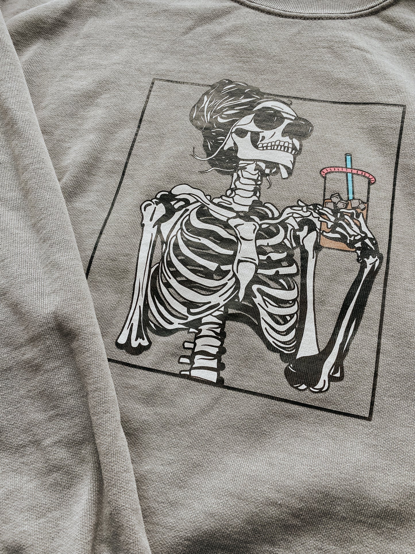 Caffeinated Skelly Crew Neck
