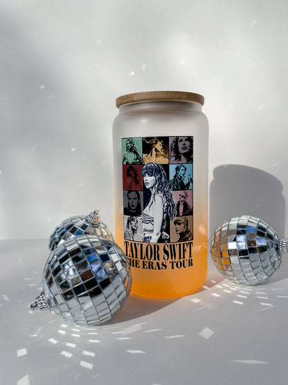 TS Eras Tour 16 Ounce Glass Cup