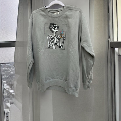 Caffeinated Skelly Crew Neck