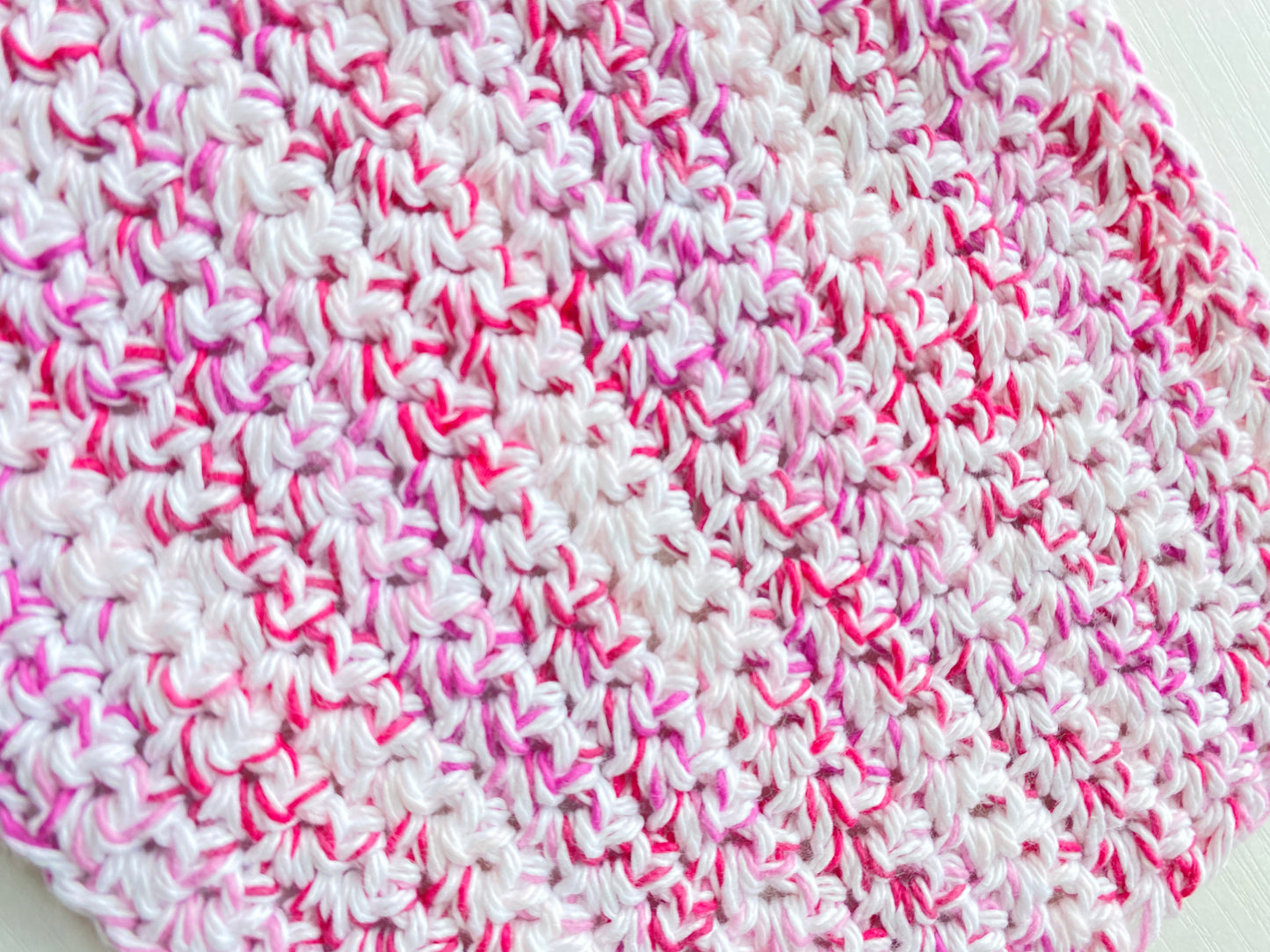 BLIND DATE CROCHET SINGLE WASHCLOTH