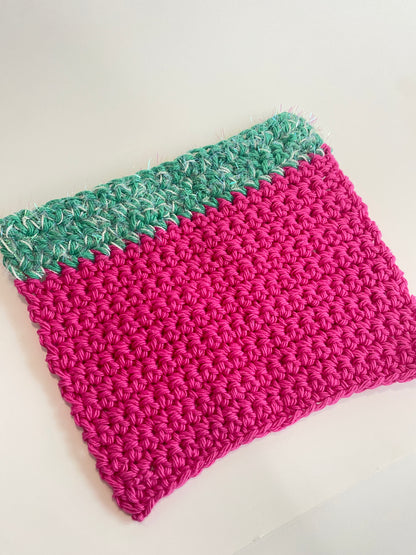 Watermelon Scrubby Washcloth Single