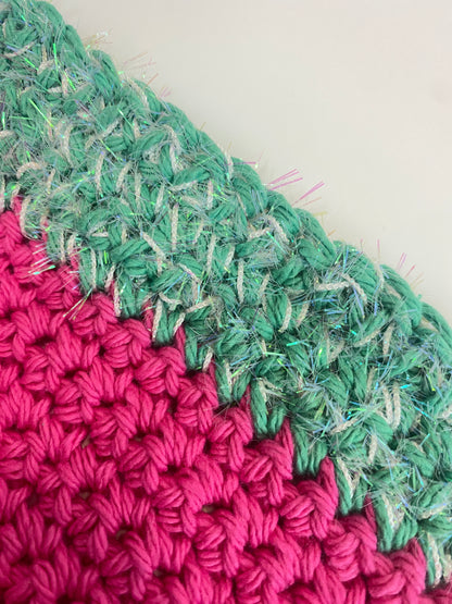 Watermelon Scrubby Washcloth Single