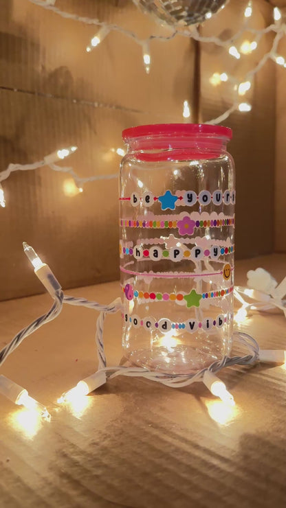 Friendship Bracelet Acrylic Cup Gift Idea