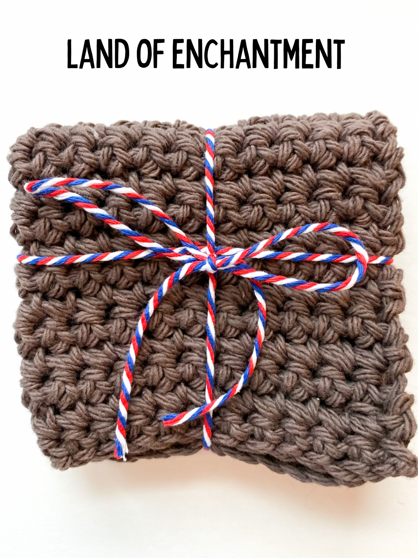 Washcloth Single Mix n' Match Crochet Dishcloth - Gifts under $5