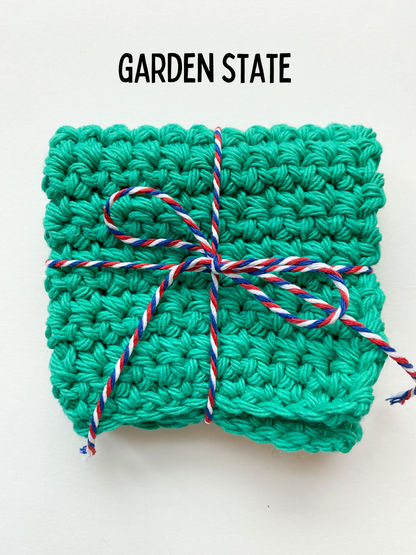 Washcloth Single Mix n' Match Crochet Dishcloth - Gifts under $5