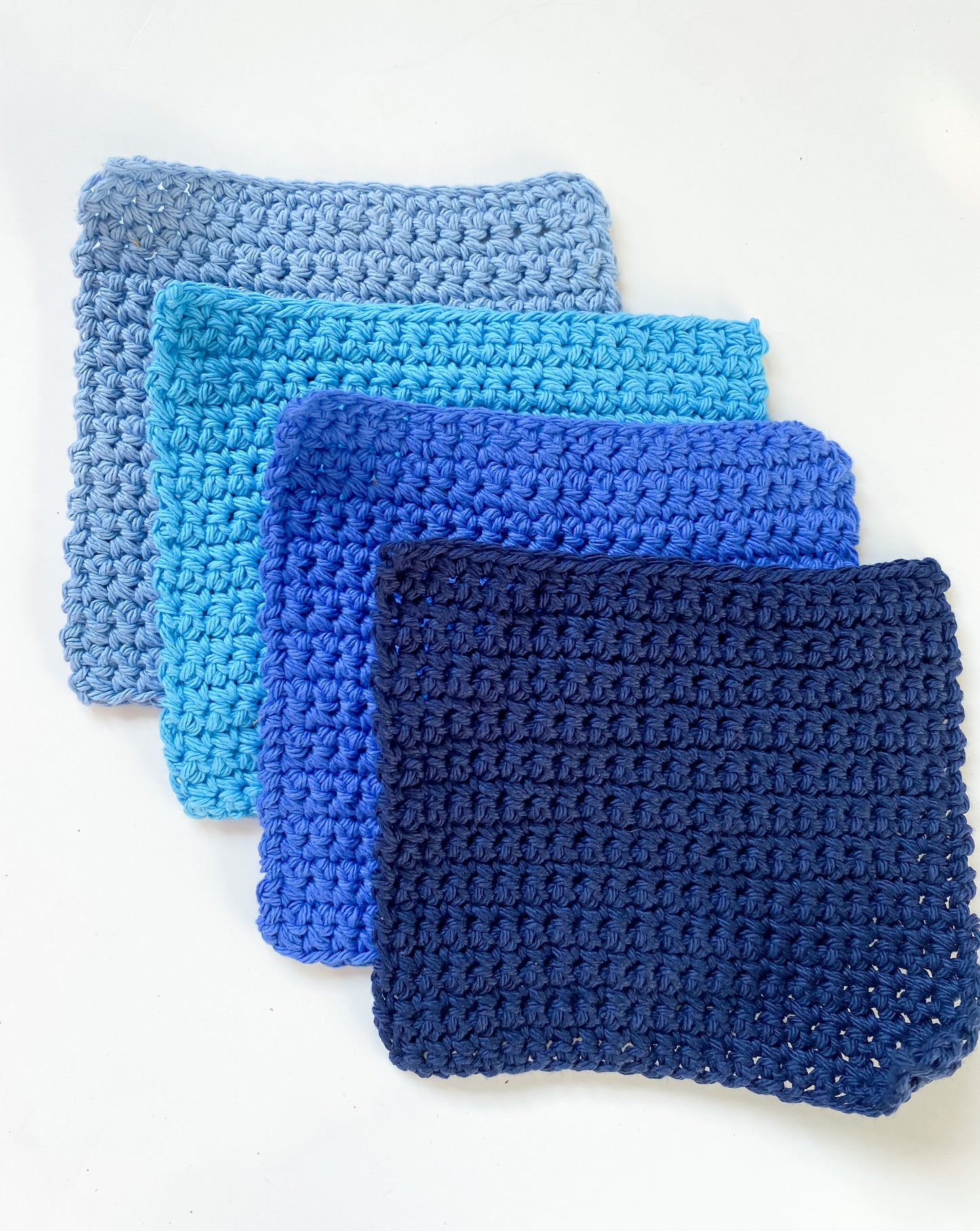 Washcloth Single Mix n' Match Crochet Dishcloth - Gifts under $5